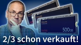 Darum bleiben SSDs so teuer – und es wird noch dauern
