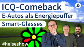 E-Autos als Energiepuffer, Smart-Glasses-Verbot, ICQ-Comeback | #heiseshow