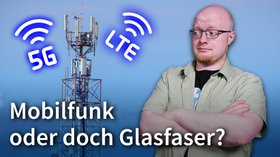 Glasfaserausbau: Darum sind 5G, LTE und Starlink (keine) Alternativen